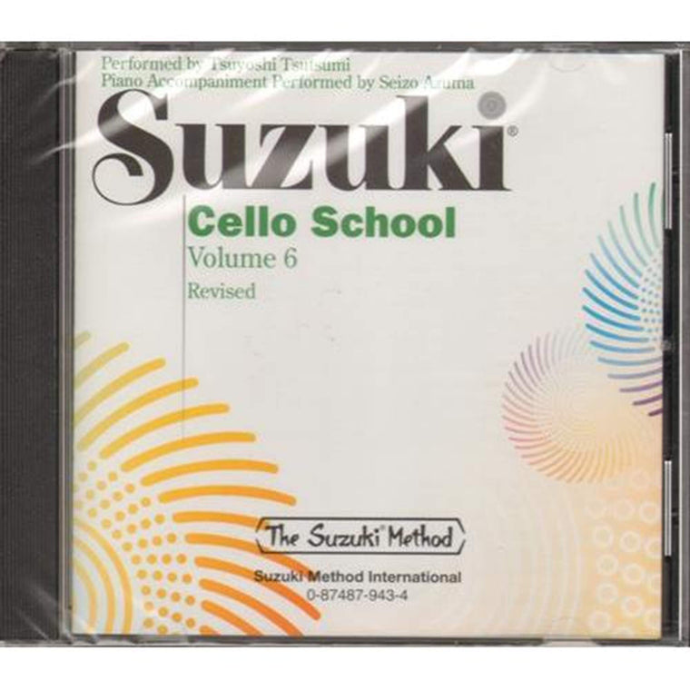 Suzuki Cello School: Performed by Tsuyoshi Tsutsumi Volume 6