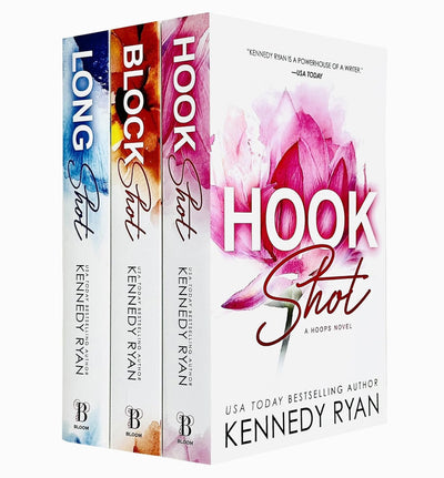 Hoops Series 3 Books Collection Set By Kennedy Ryan (Long Shot, Block Shot, Hook Shot)