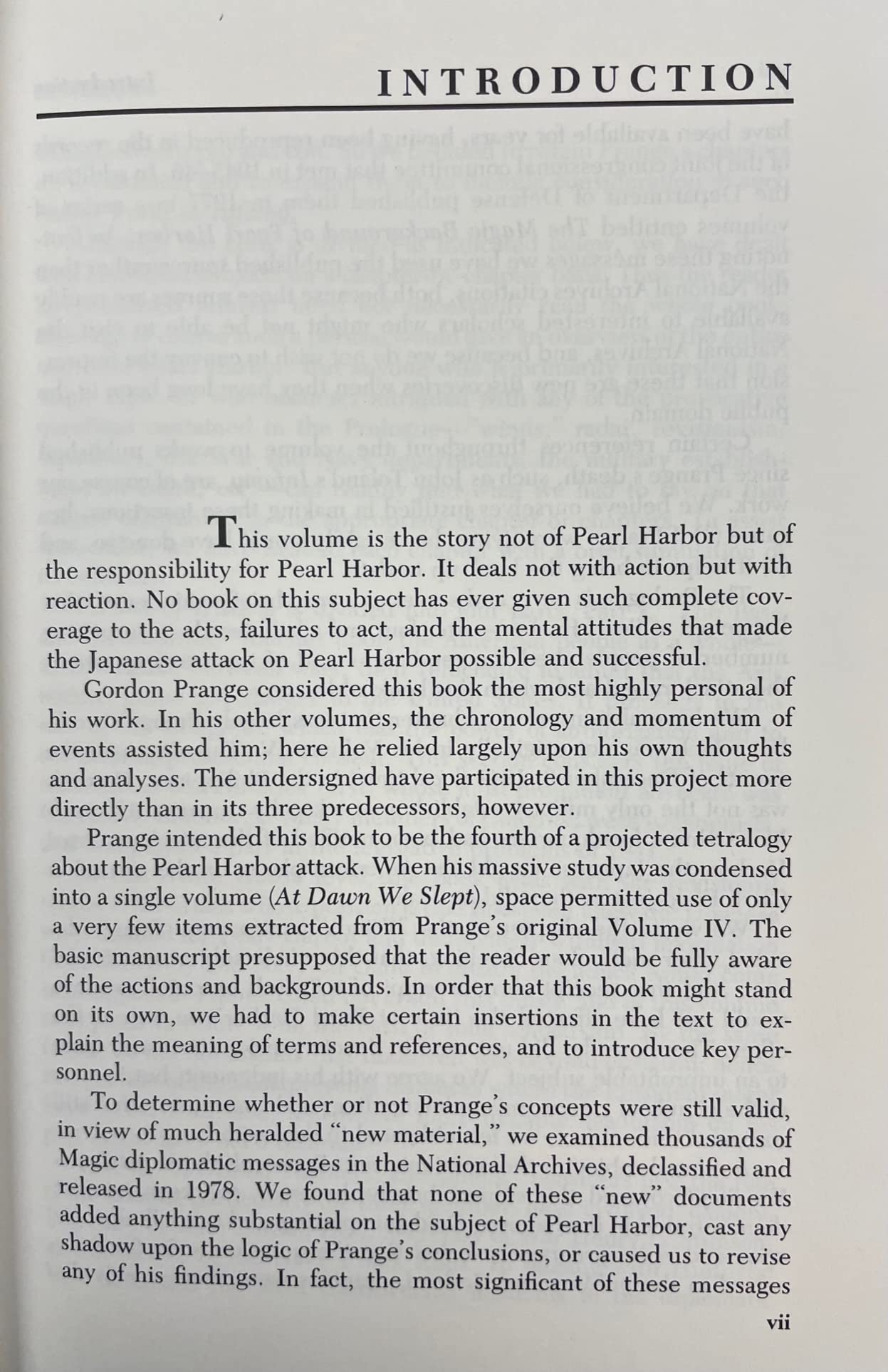 Pearl Harbor: The Verdict of History