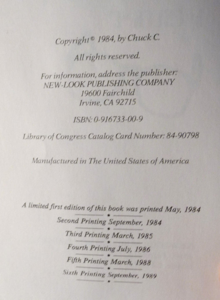 A New Pair of Glasses — back cover