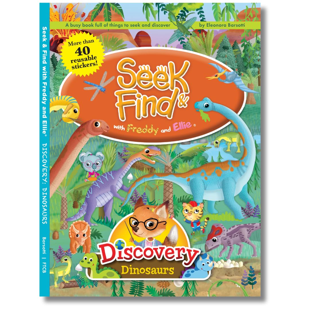 Seek & Find with Freddy and Ellie, Discovery - Dinosaurs