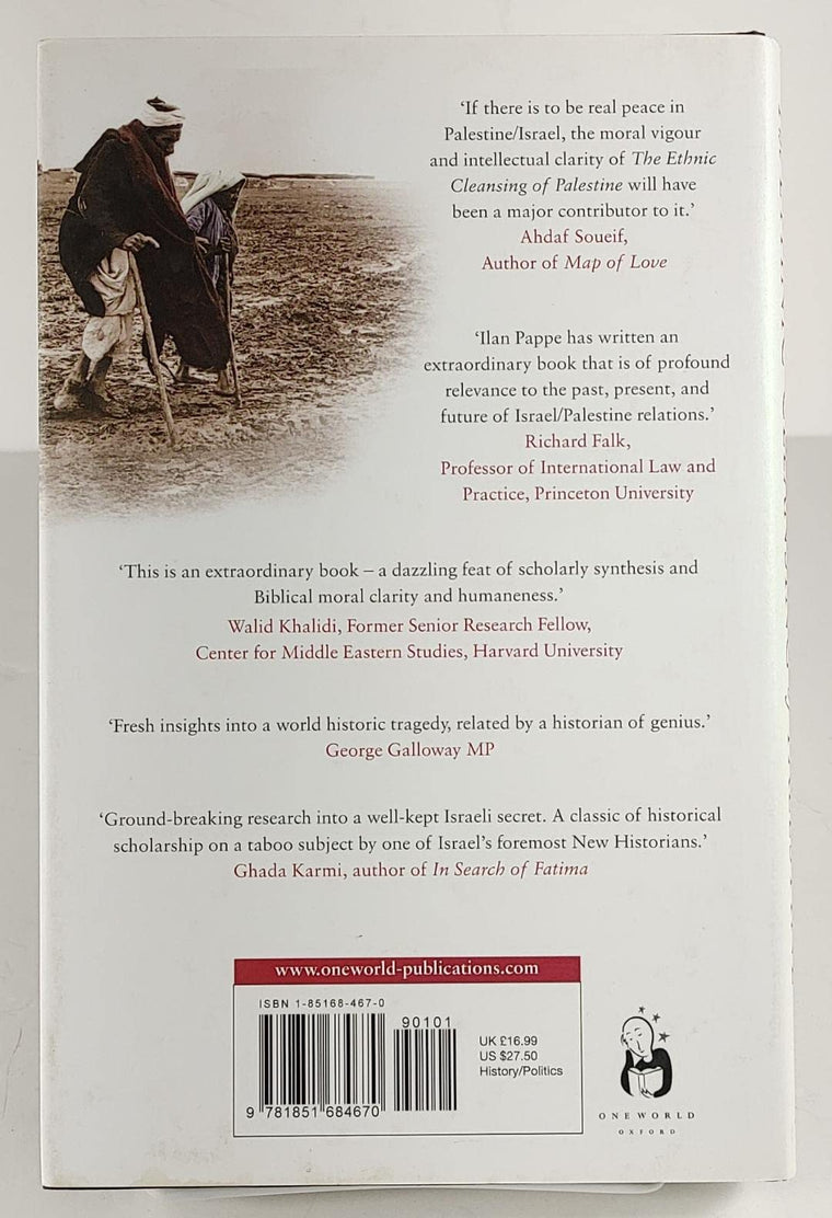 The Ethnic Cleansing of Palestine — back cover