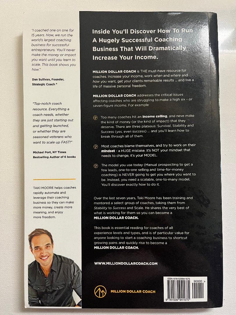 Million Dollar Coach: The 9 Strategies That Drive A 7-Figure Coaching Business