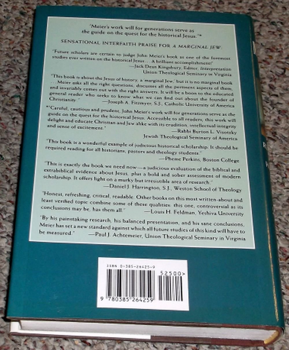 A Marginal Jew, Volume Three: Rethinking the Historical Jesu