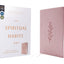 NIV, Spiritual Habits Bible, Leathersoft, Pink, Red Letter, Comfort Print: Learn to Live a Gospel-Centered Life