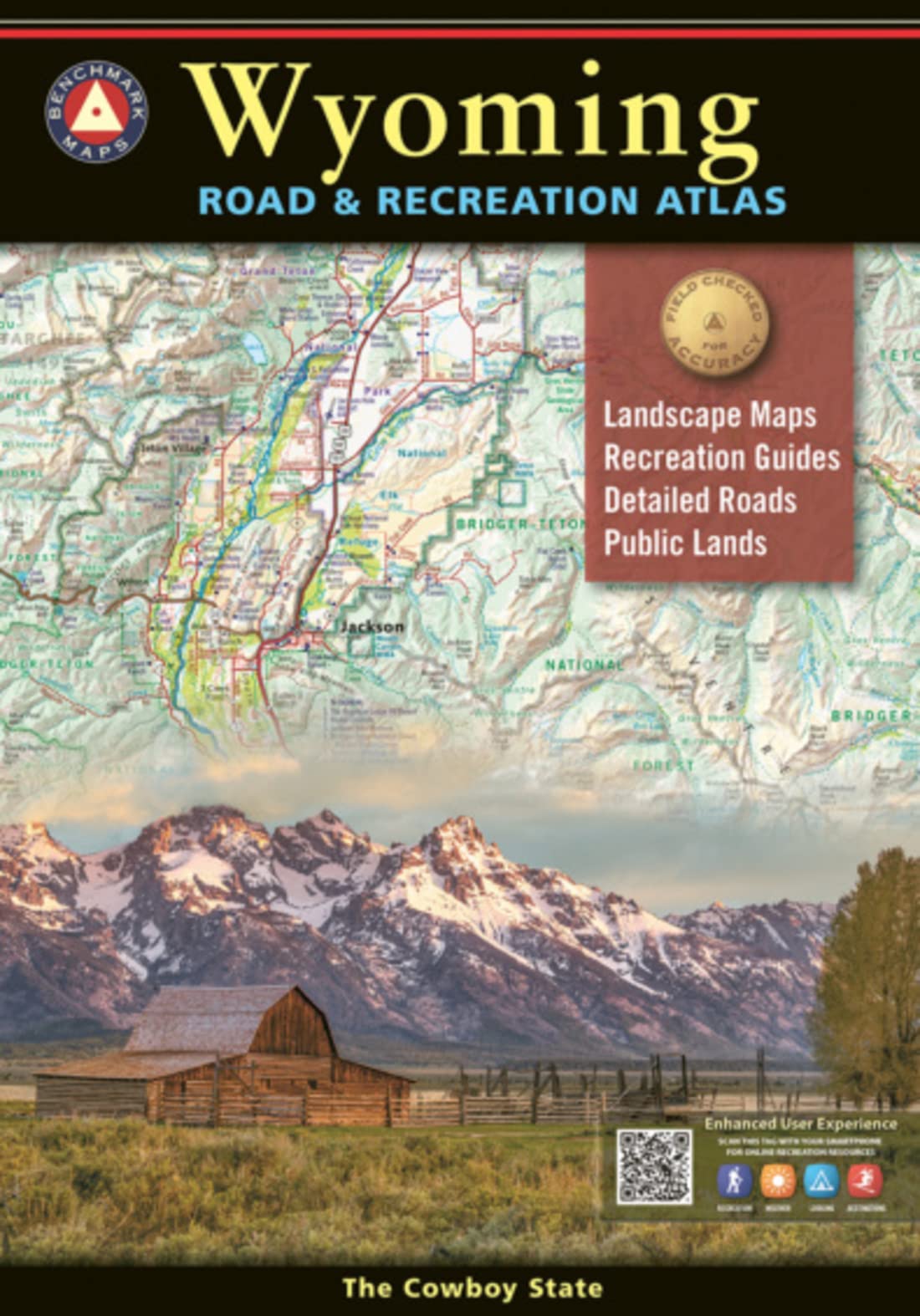 Wyoming Road & Recreation Atlas - 5th Edition, 2022