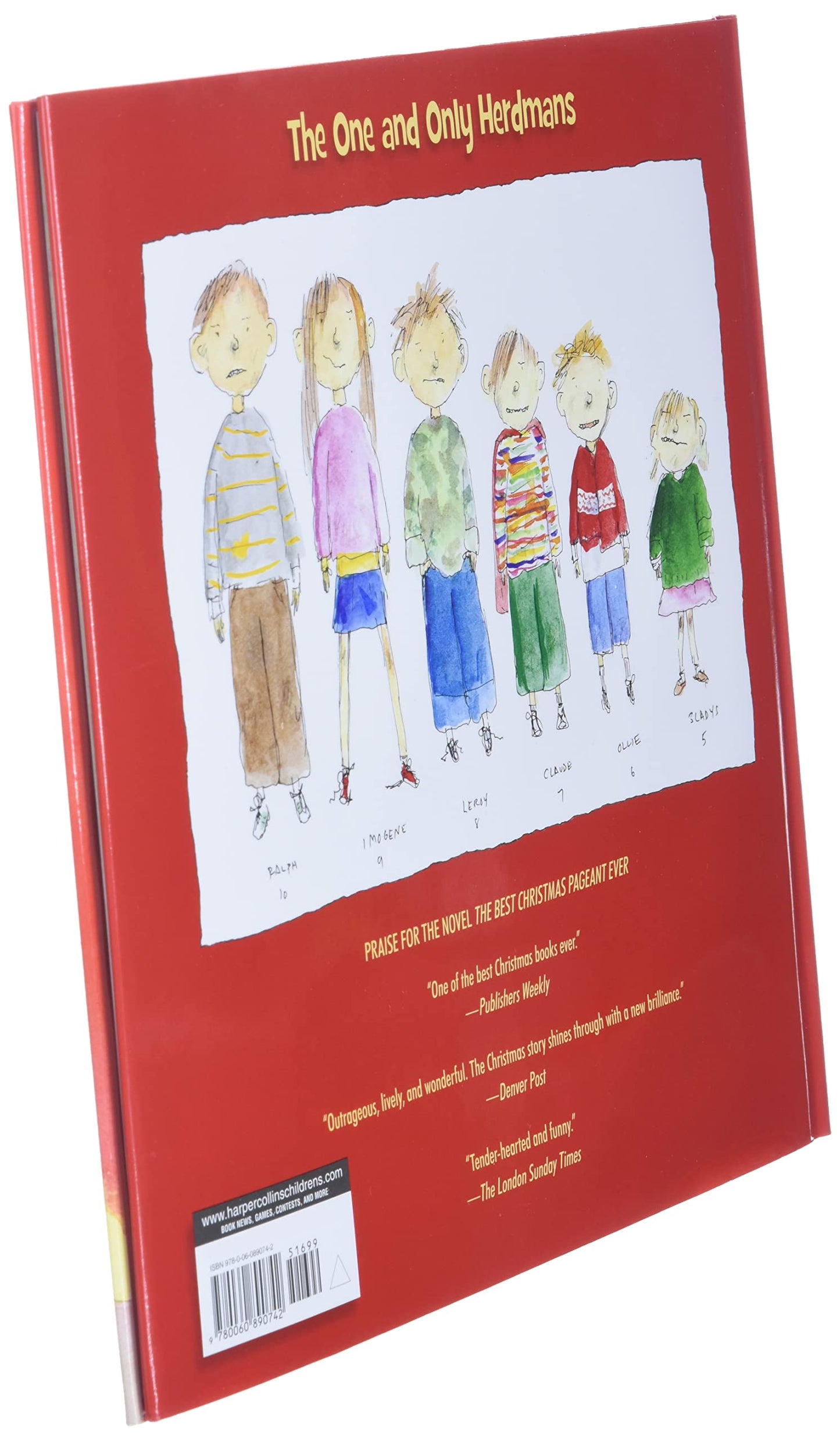 The Best Christmas Pageant Ever (picture book edition): An A
