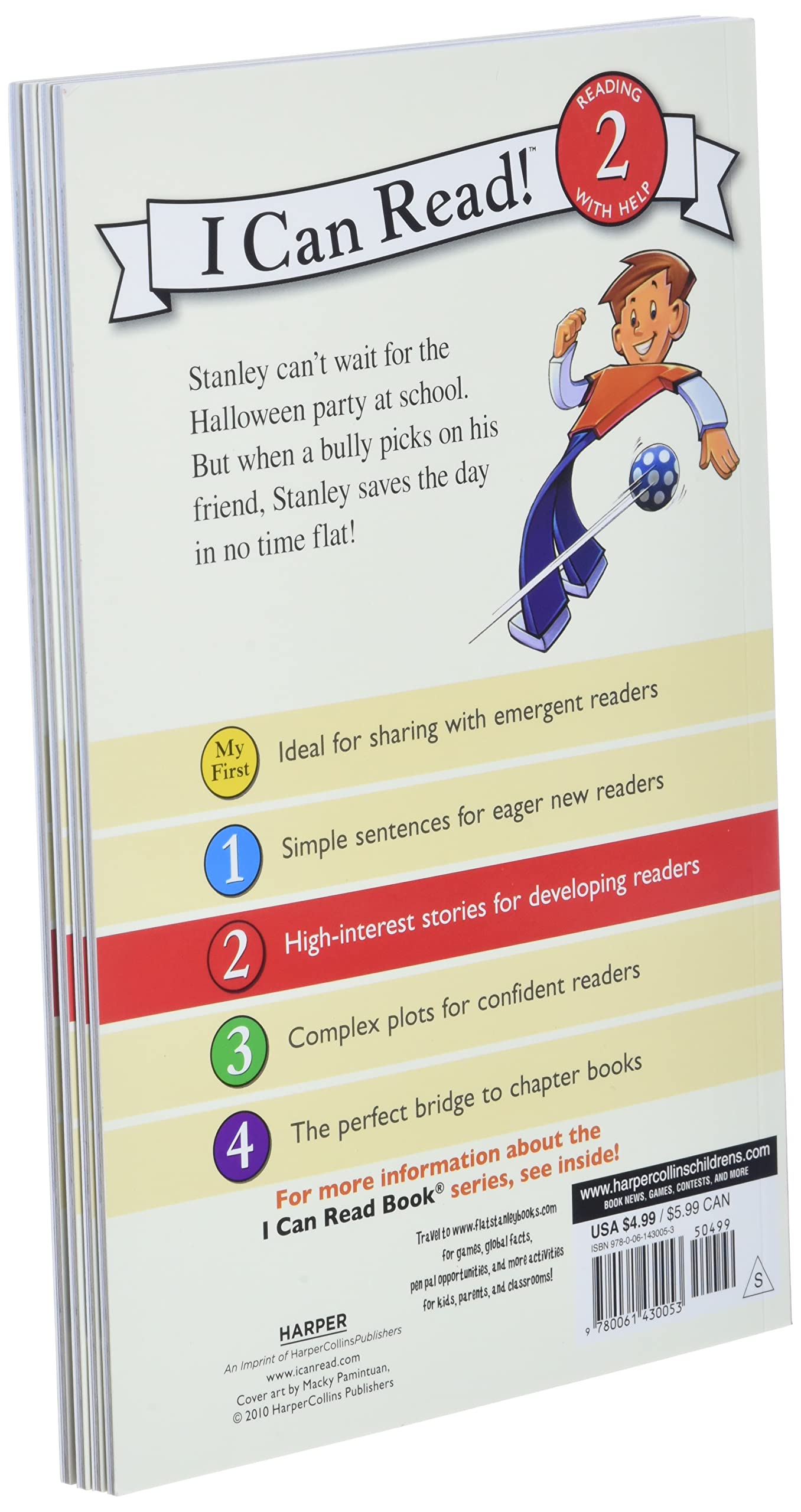 Flat Stanley and the Haunted House (I Can Read!, Level 2)