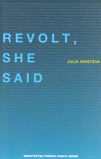 Revolt, She Said (Foreign Agents)