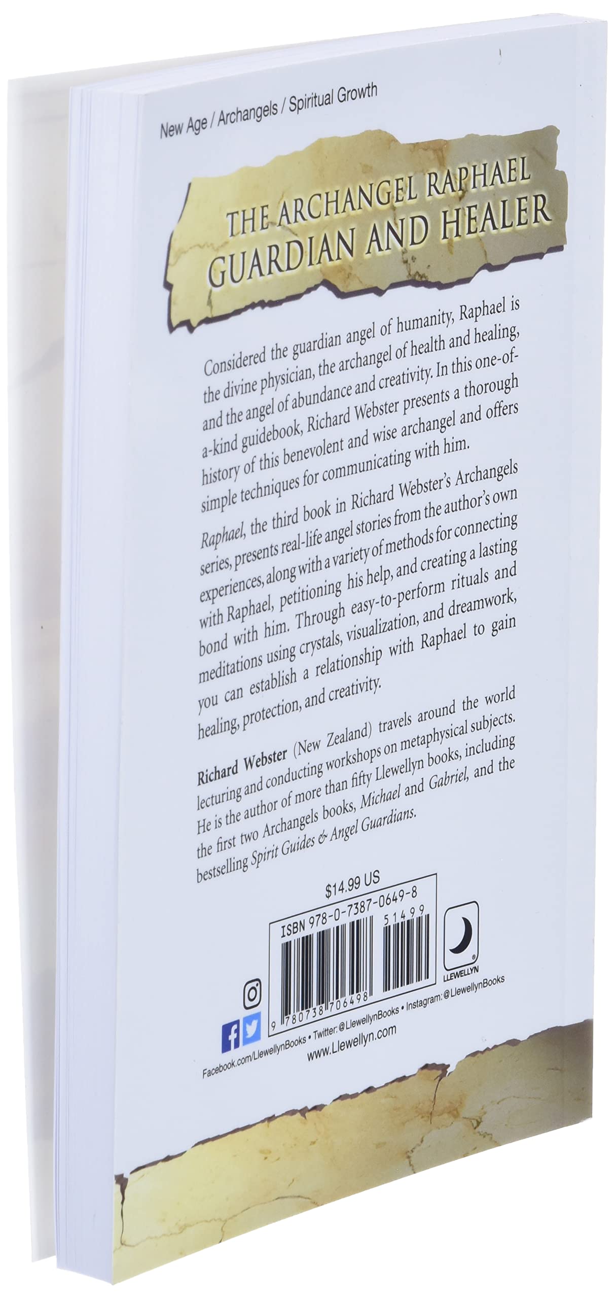 Raphael: Communicating with the Archangel for Healing & Creativity (Angels Series, 3)