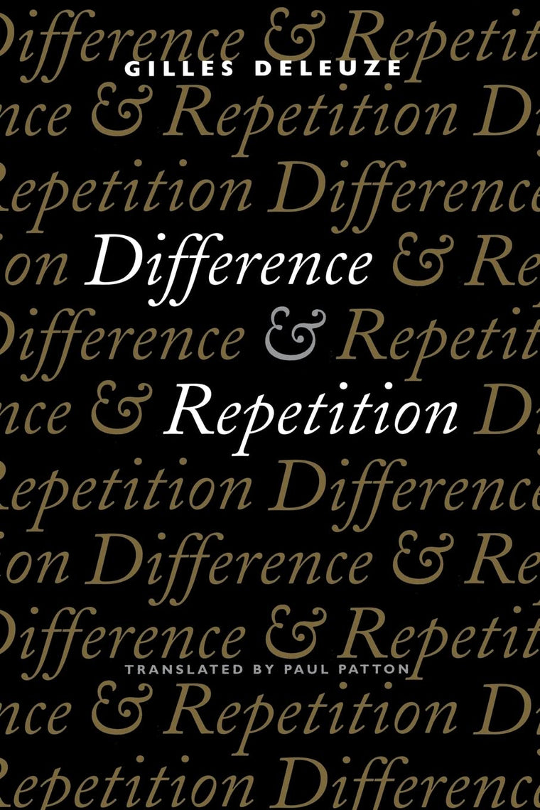 Difference and Repetition