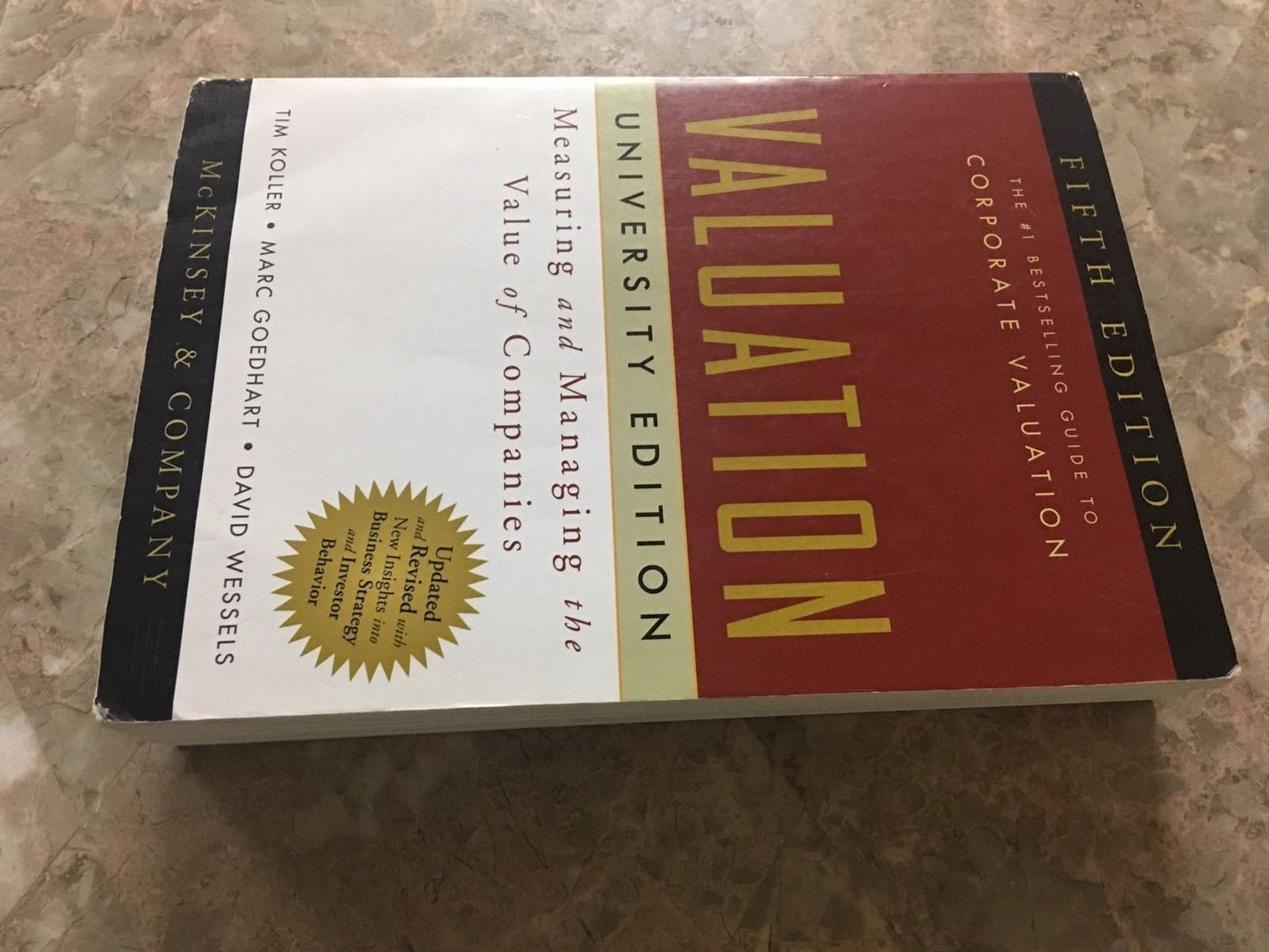 Valuation: Measuring and Managing the Value of Companies, Un