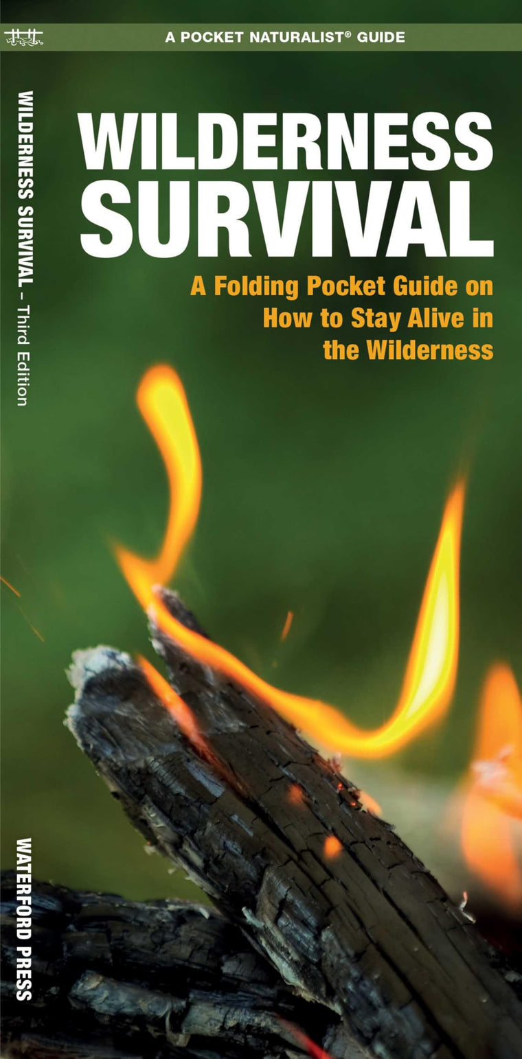 Wilderness Survival, 3rd Ed: A Folding Pocket Guide on How to Stay Alive in the Wilderness (Outdoor Recreation and Survival)