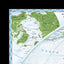 National Geographic World Wall Map - Decorator - Laminated (Enlarged: 73 x 48 in) (National Geographic Reference Map)