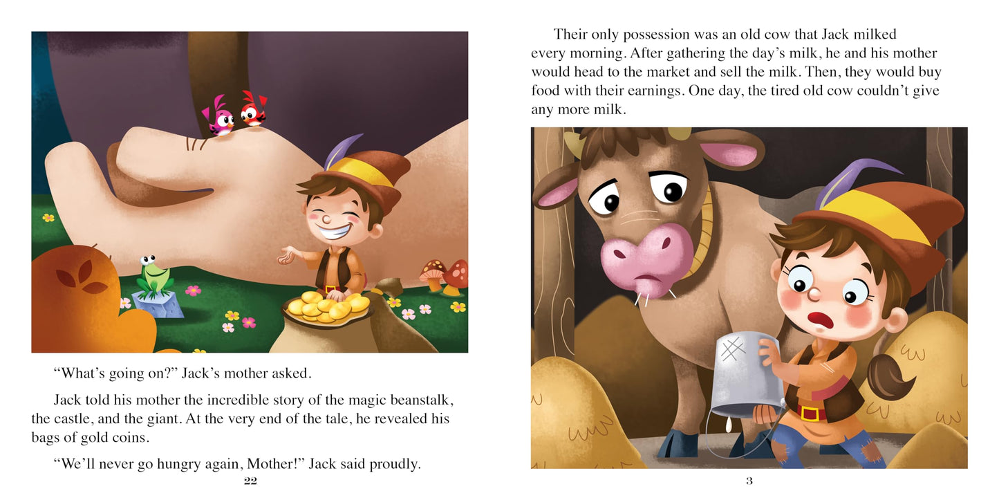 Phidal Jack and the Beanstalk Little Classics - Stories for kids, 24-page storybook