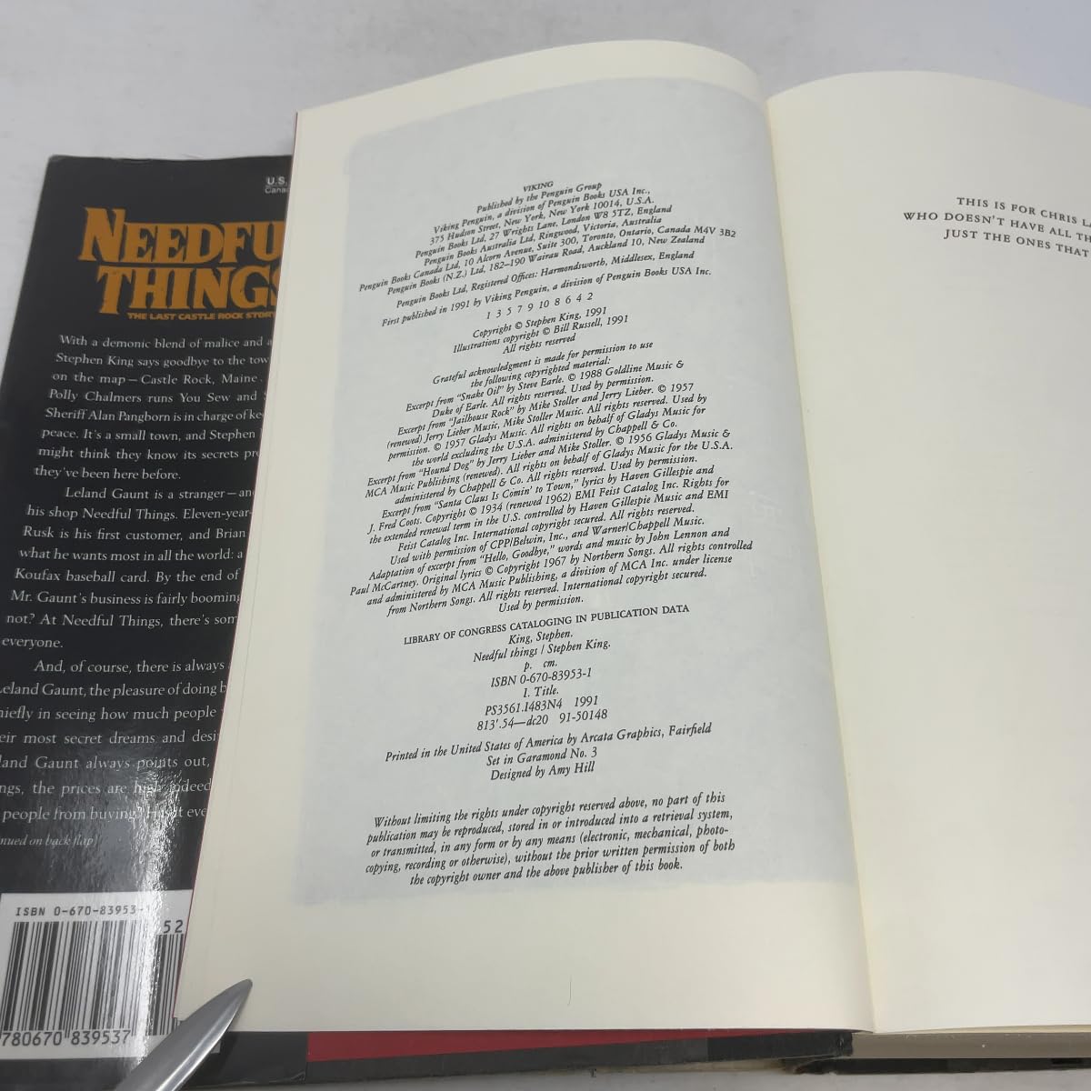 Needful Things: The Last Castle Rock Story