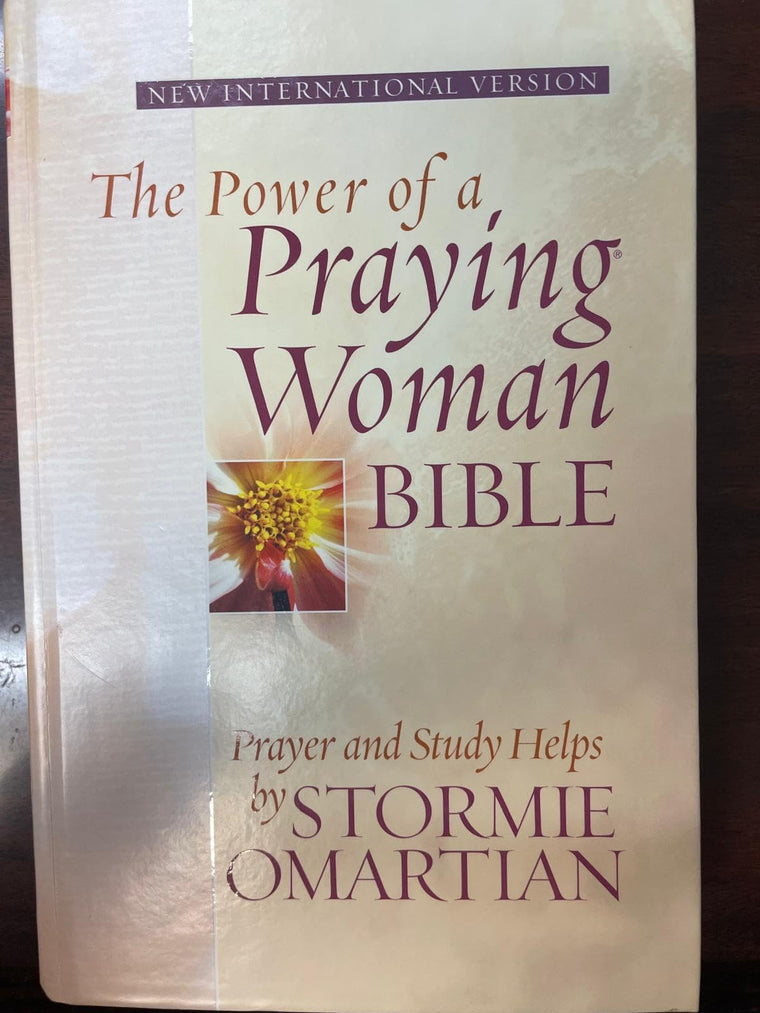 The Power of a Praying? Woman Bible: Prayer and Study Helps by Stormie Omartian