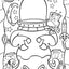 Funny Faces Coloring Sticker Book - Aliens Includes 2 Pages with Over 50 Stickers 16 Pages