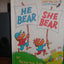 He Bear, She Bear (Bright & Early Books(R))