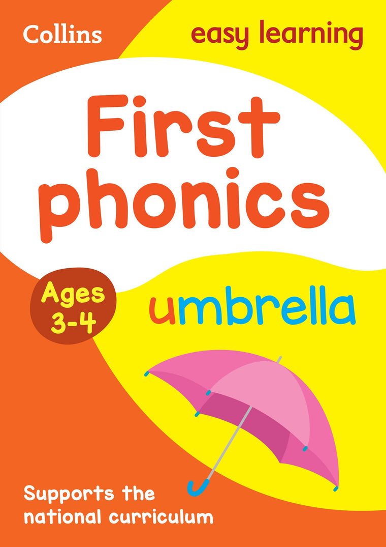 First Phonics: Ages 3-4 (Collins Easy Learning Preschool)