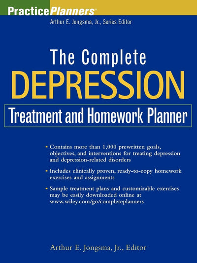The Complete Depression Treatment and Homework Planner (PracticePlanners)