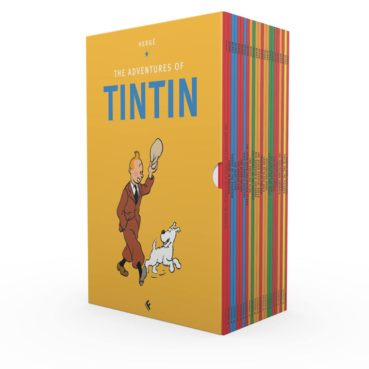 Tintin Paperback Boxed Set 23 Titles by Herge
