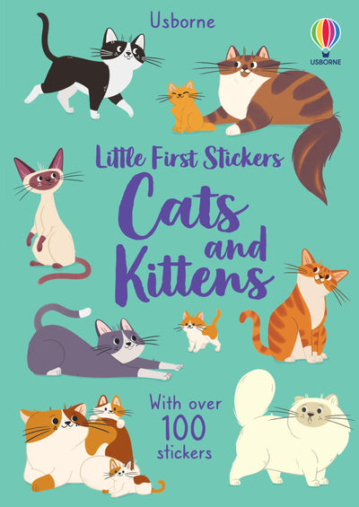 Little First Stickers Cats and Kittens: An Activity Book About Adorable Breeds and Creative Play for Kids (Ages 3-5)