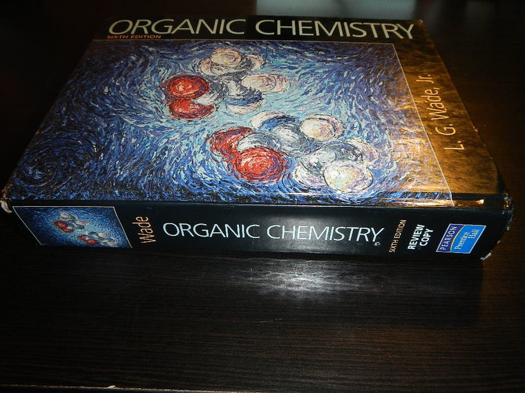 Organic Chemistry — back cover