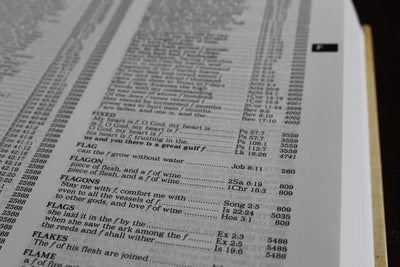 The New Strong's Exhaustive Concordance of the Bible: Every Word of the Bible Indexed, Large Print Edition