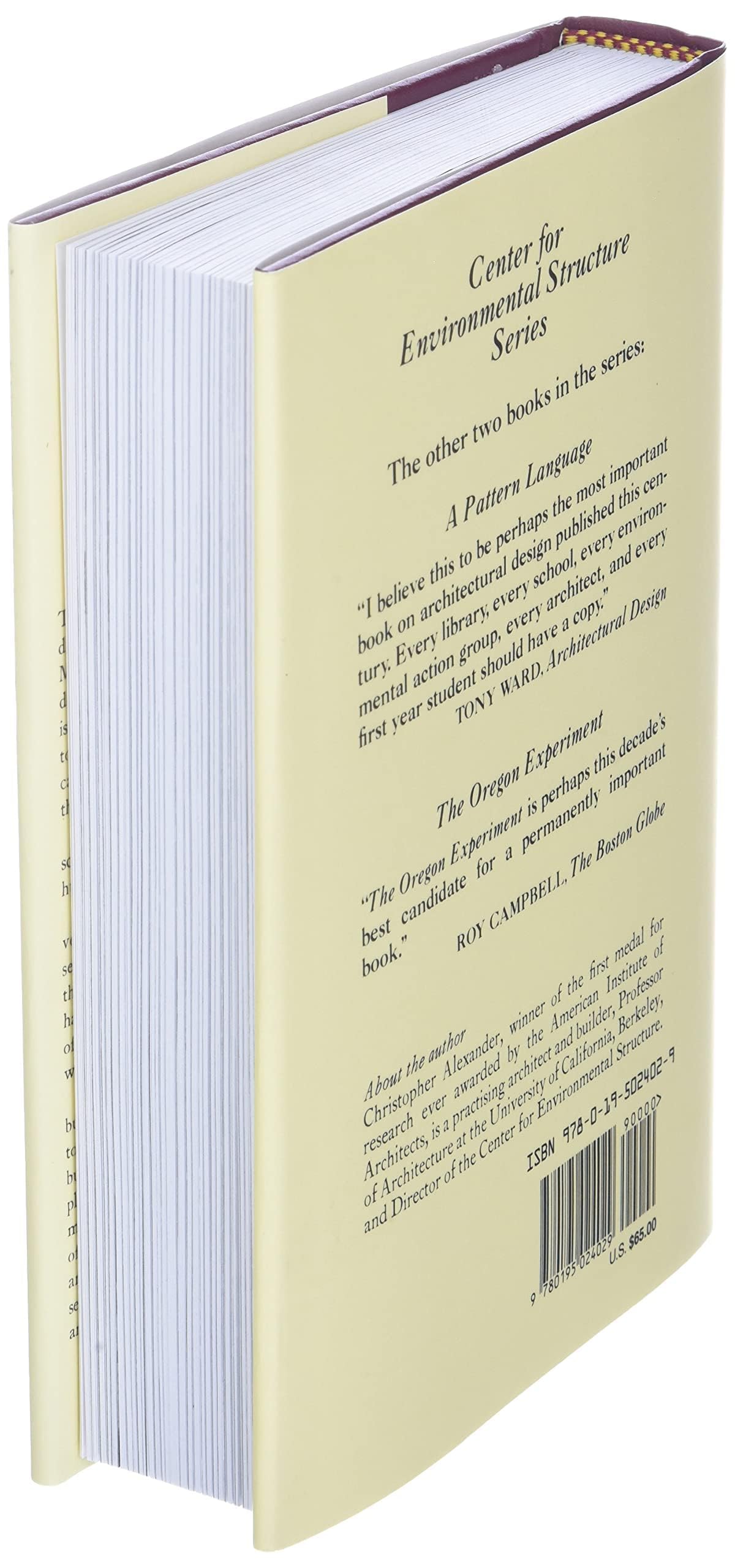 The Timeless Way of Building by Christopher Alexander