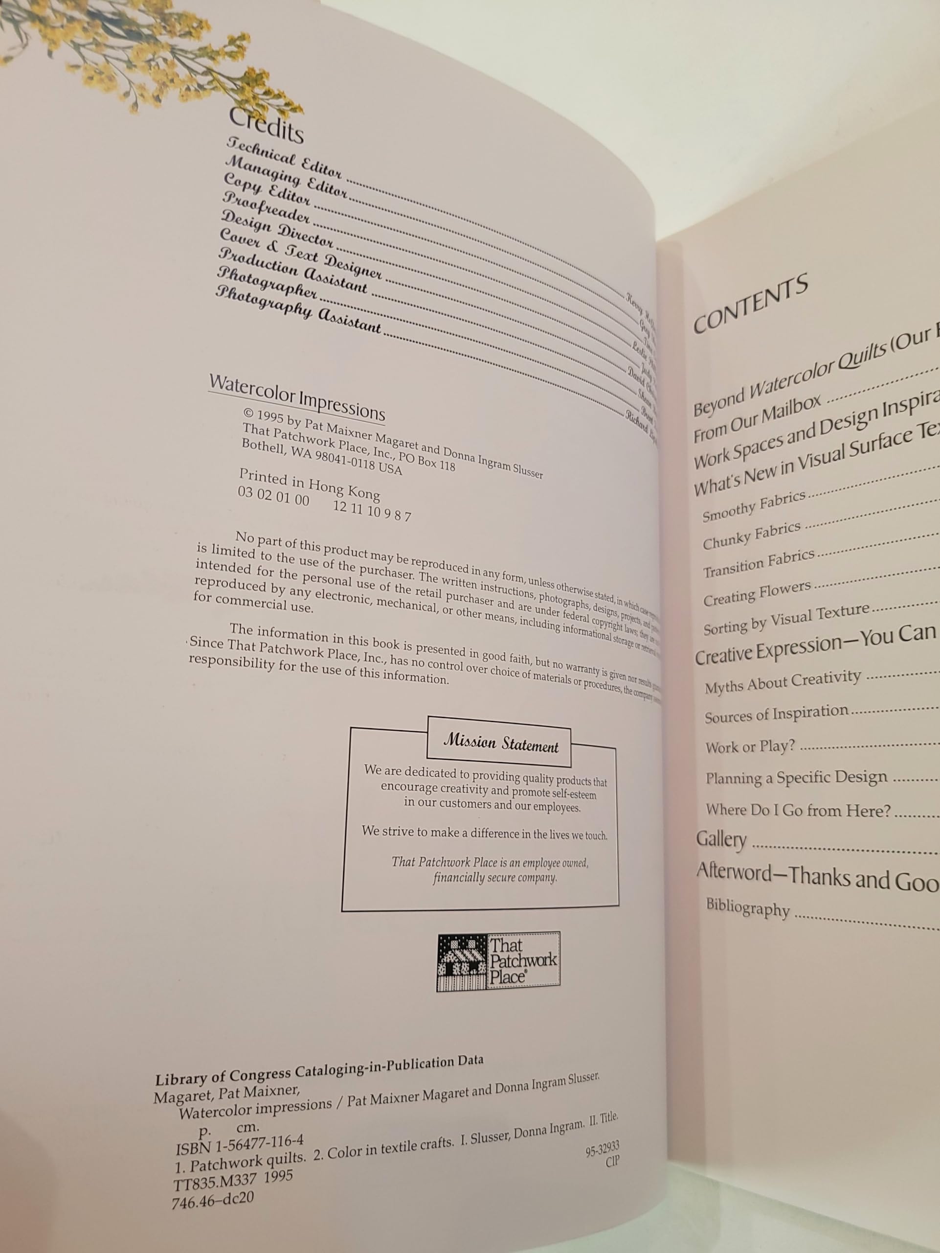 Watercolor Impressions: Quilts Inspired by the Bestseller Watercolor Quilts