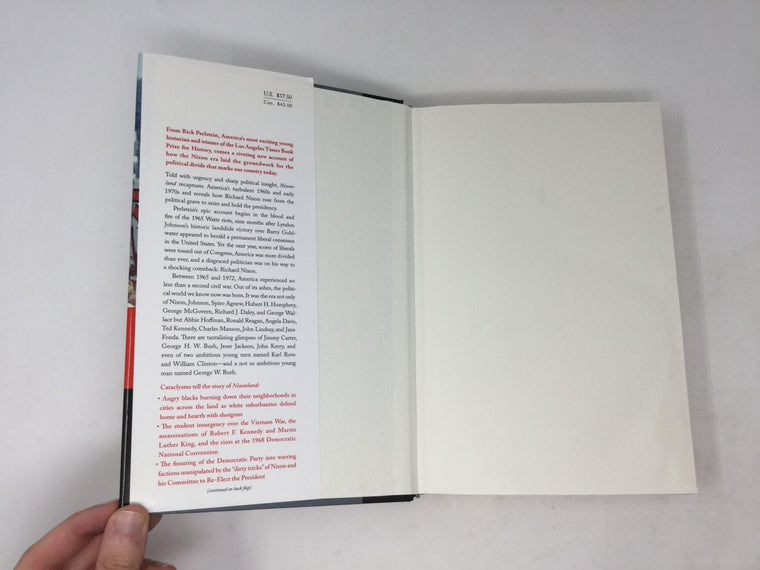 Nixonland: The Rise of a President and the Fracturing of America — back cover