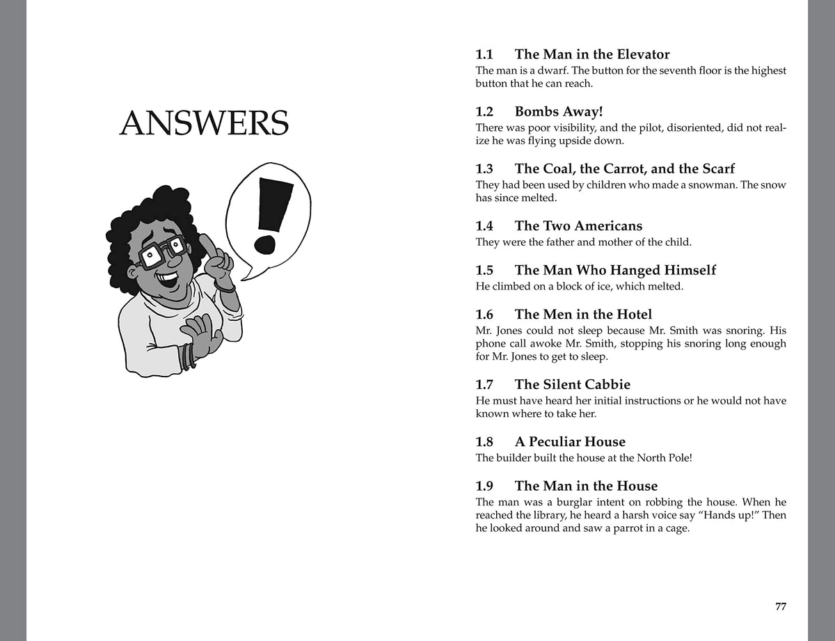 Lateral Thinking Puzzlers