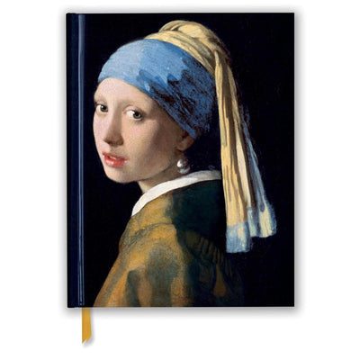 Johannes Vermeer: Girl With a Pearl Earring (Blank Sketch Book) (Luxury Sketch Books)