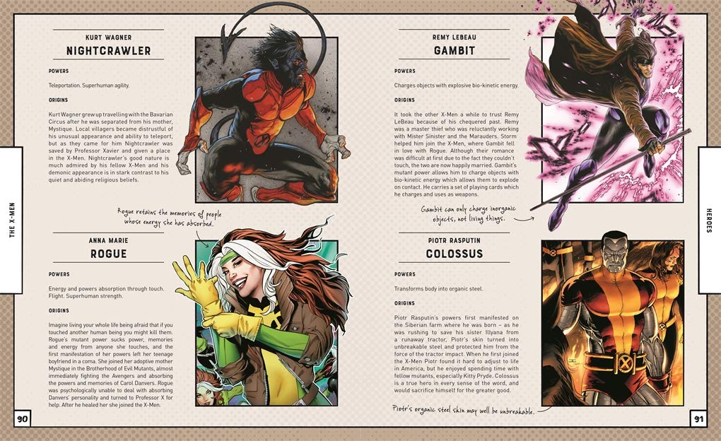 Marvel Heroes and Villains: A journal by Nick Fury