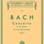 Concerto in D Minor for Two Violins and Piano (Schirmer's Library of Musical Classics Vol. 899)