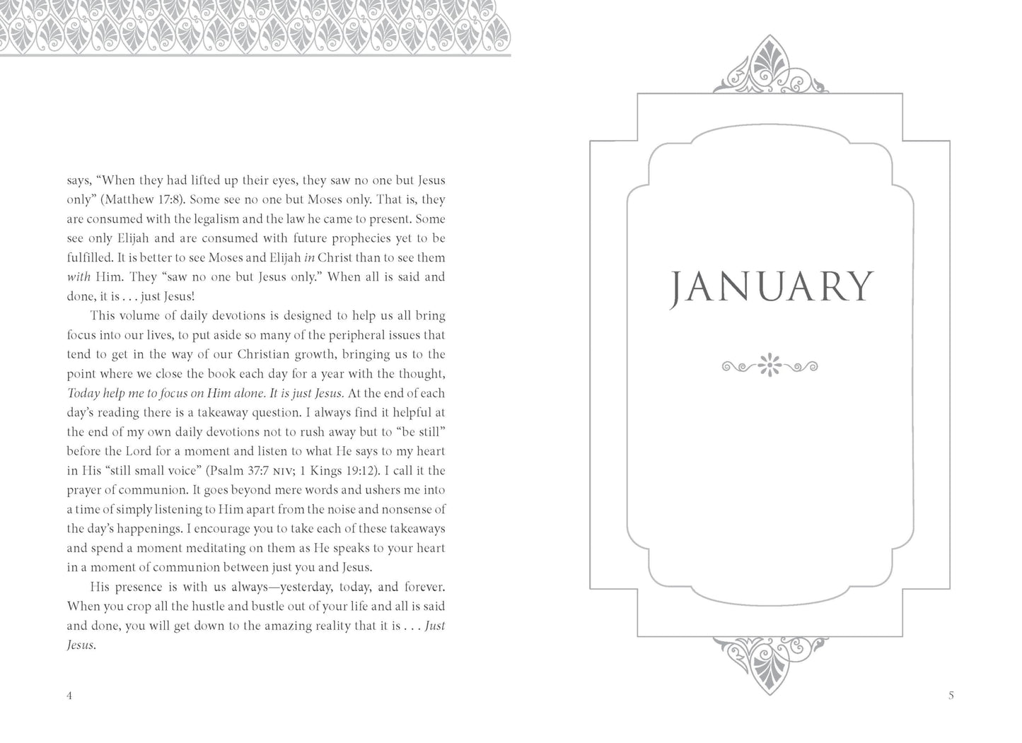Just Jesus: Our Hope Yesterday, Today, Forever (A 365-Day Devotional)