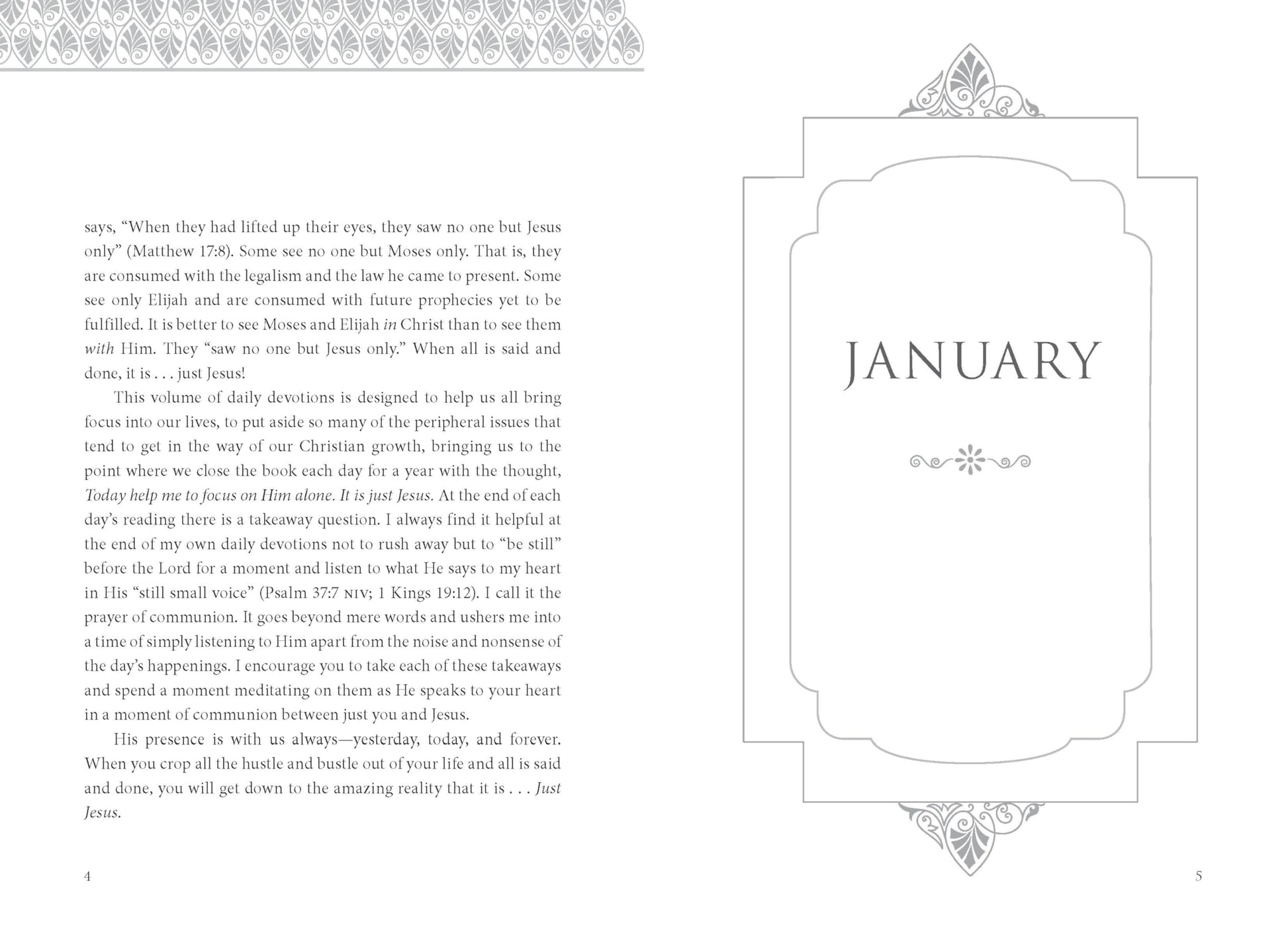Just Jesus: Our Hope Yesterday, Today, Forever (A 365-Day Devotional)