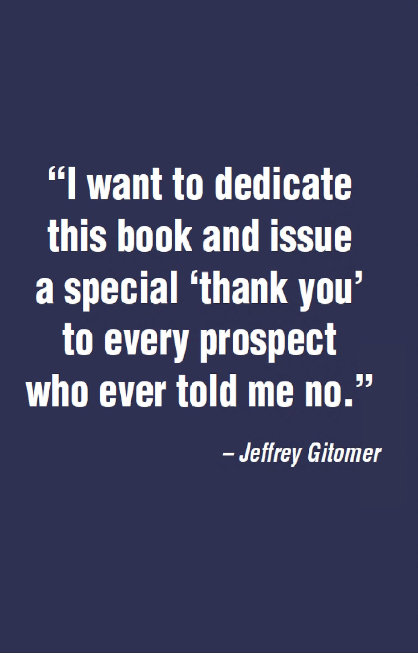 Jeffrey Gitomer's The Sales Bible: The Ultimate Sales Resource