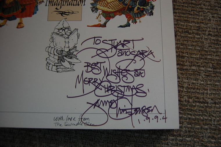 A Journey of the Imagination: The Art of James Christensen — back cover