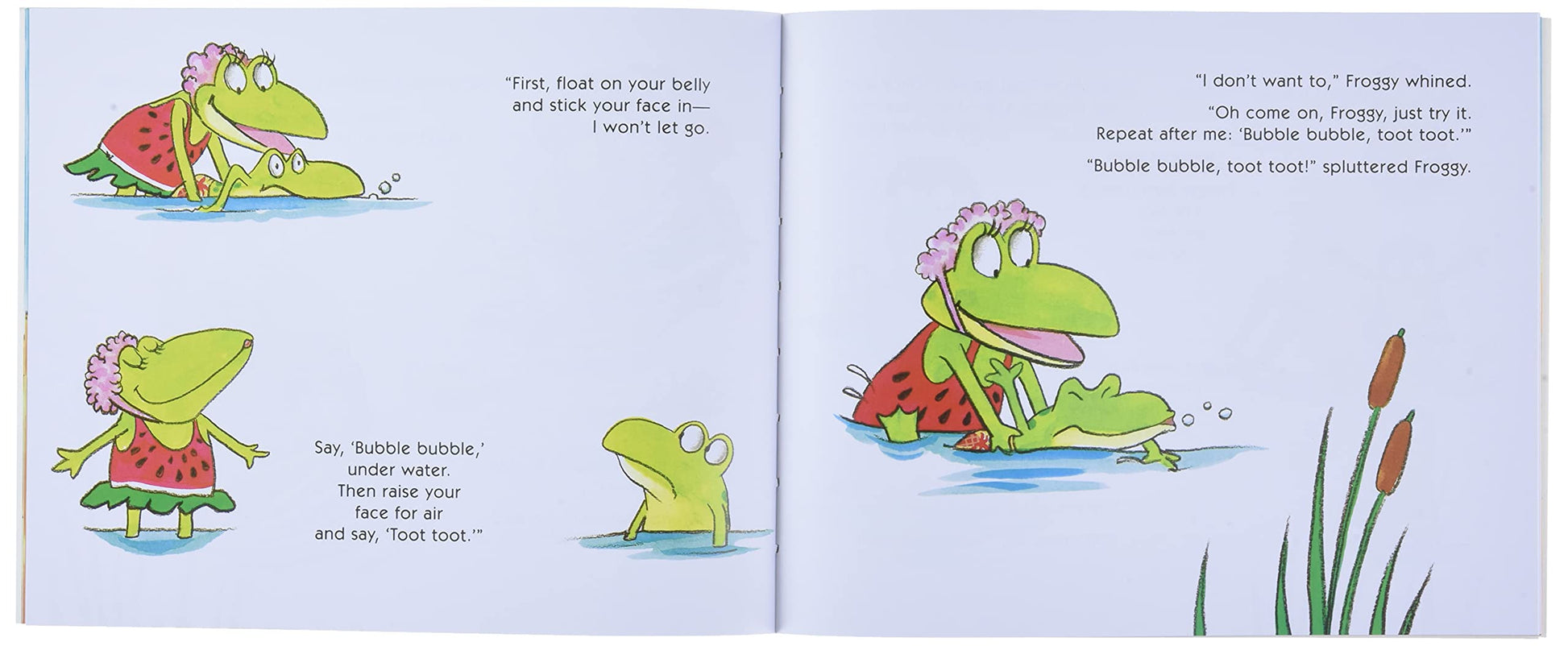 Froggy Learns to Swim