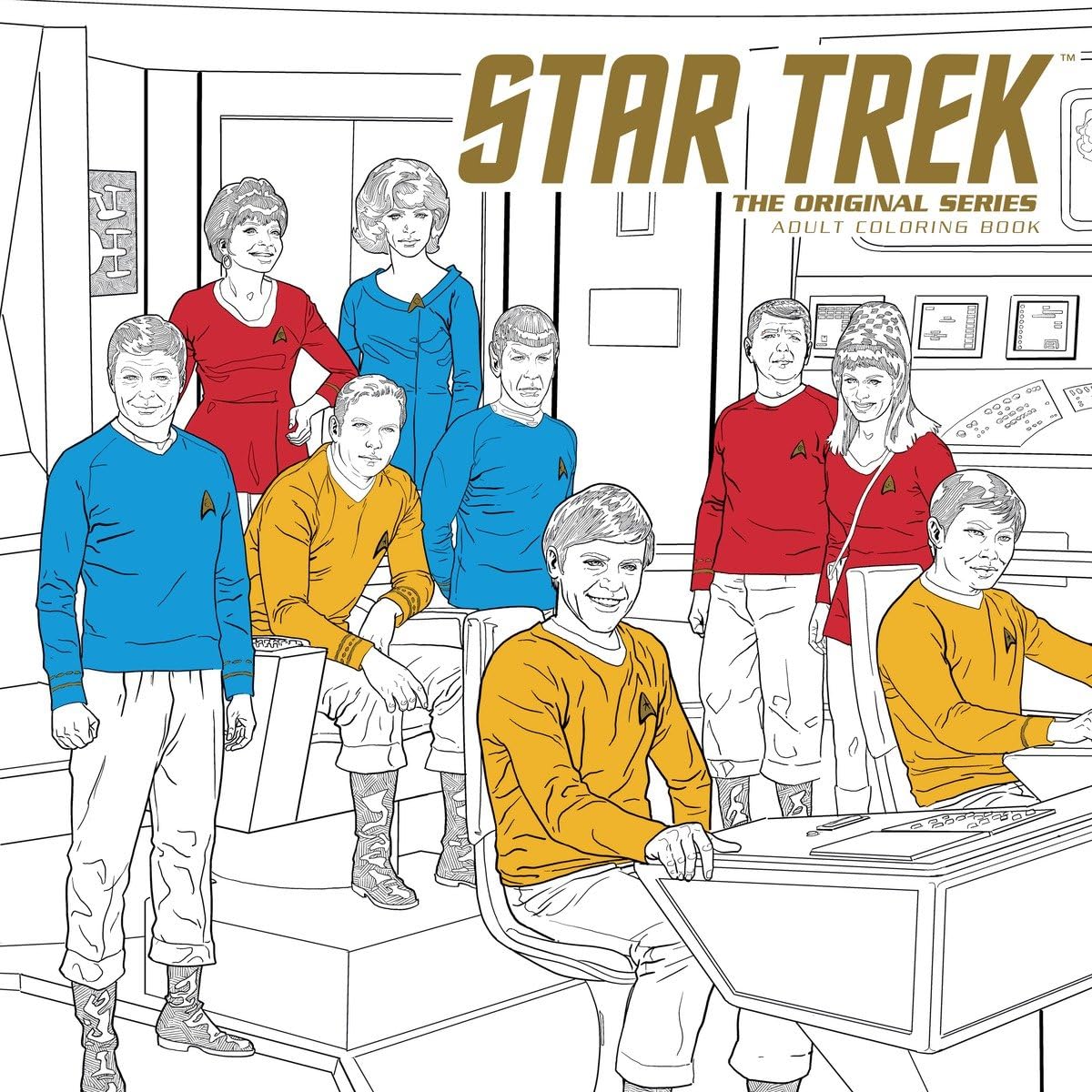 Star Trek: The Original Series Adult Coloring Book by CBS