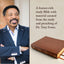 NASB Tony Evans Study Bible, Brown LeatherTouch, Black Letter, Study Notes and Commentary, Articles, Videos, Charts, Easy-to-Read Bible Karmnina Type
