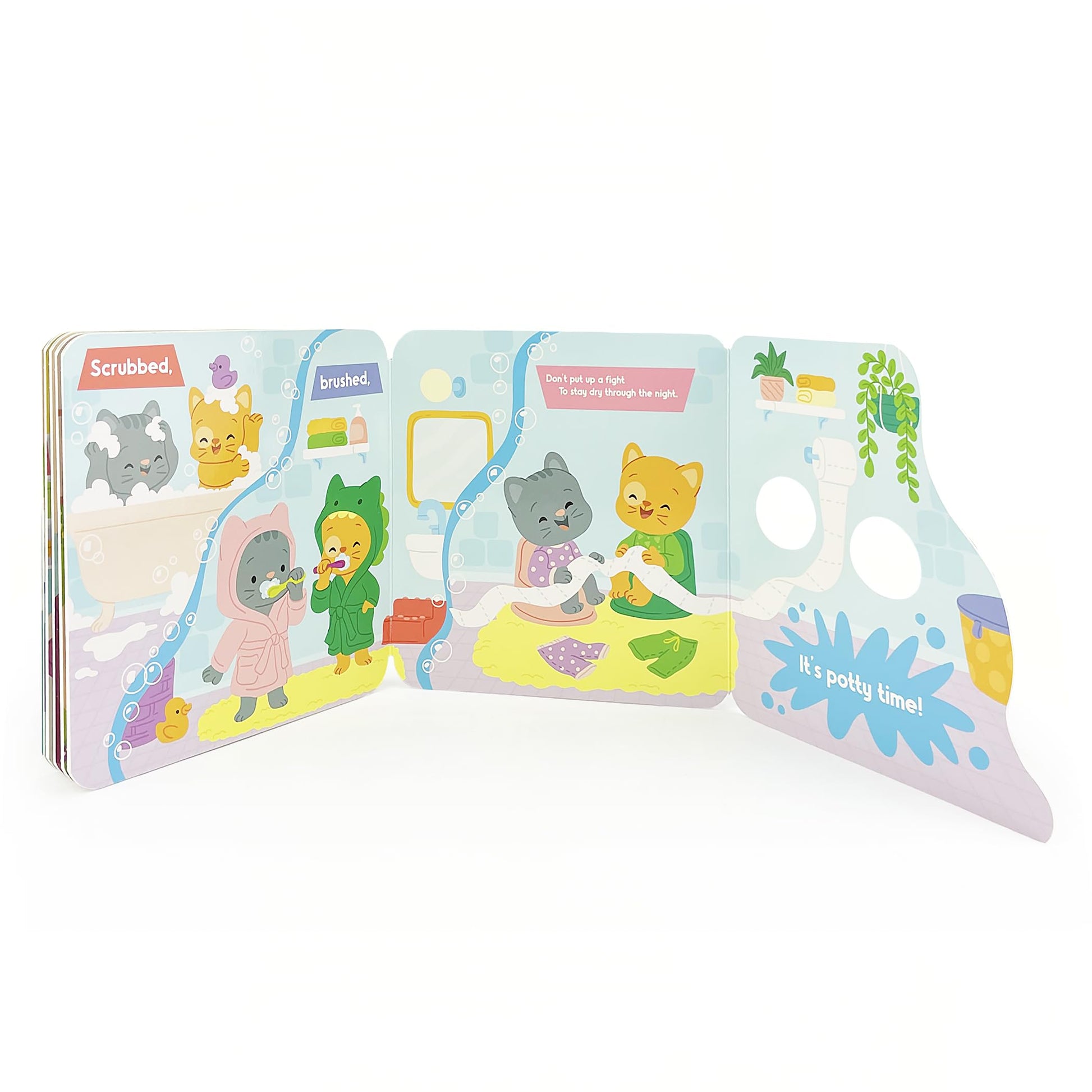 Potty: A First Peek-A-Flap Book for Toilet Training: When You Think You Have to Go You Know It's Potty Time!