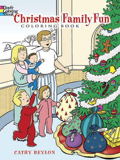 Christmas Family Fun Coloring Book (Dover Christmas Coloring Books)