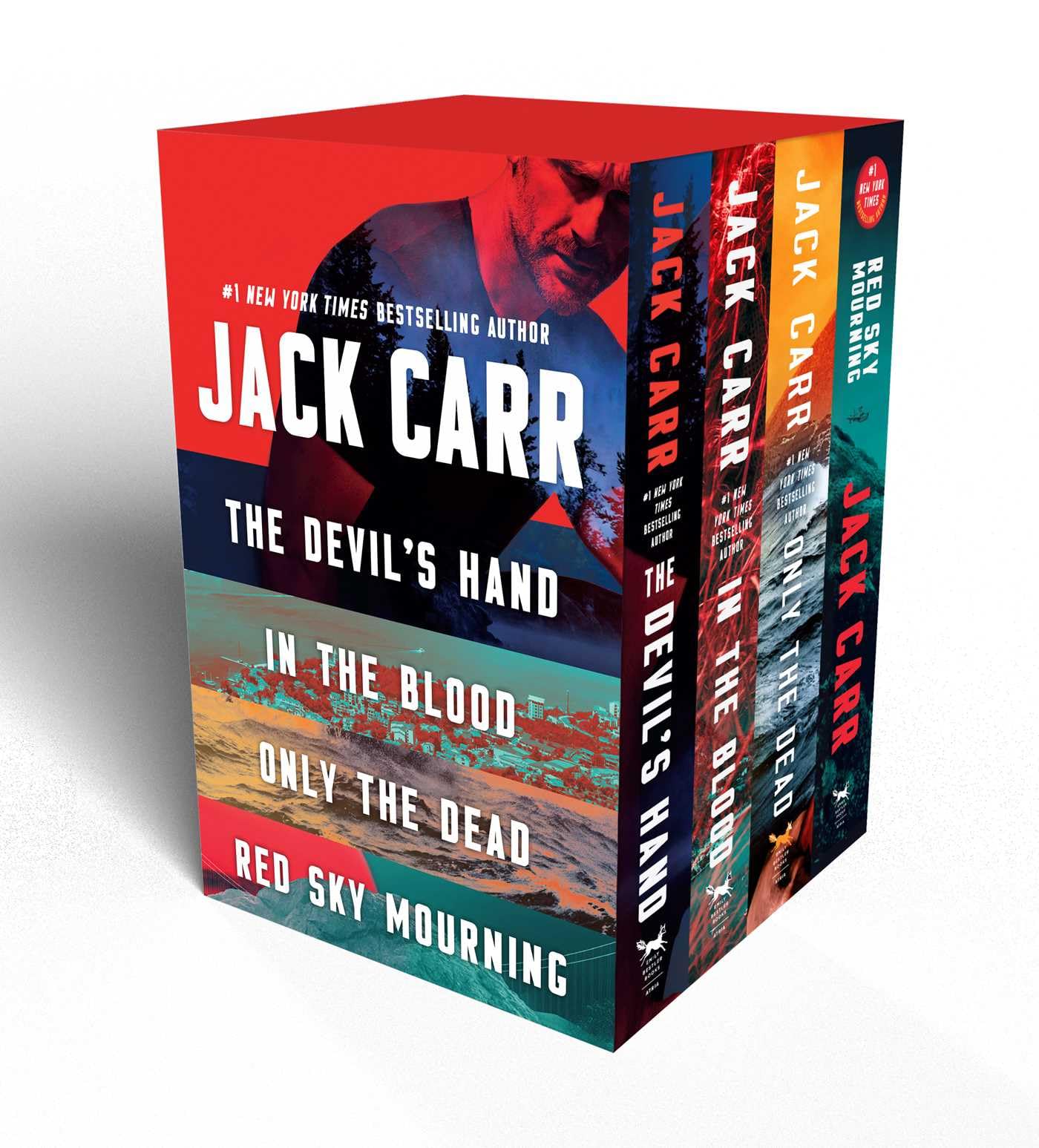Jack Carr Terminal List Boxed Set 2: The Devil's Hand, In the Blood, Only the Dead, Red Sky Mourning