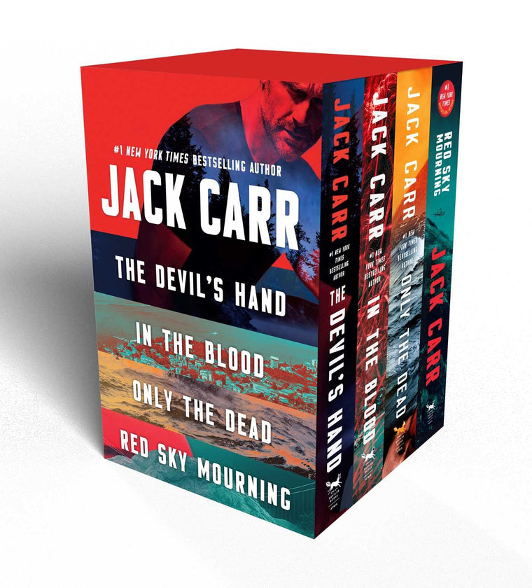 Jack Carr Terminal List Boxed Set 2: The Devil's Hand, In the Blood, Only the Dead, Red Sky Mourning