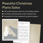 Peaceful Christmas Piano Solos  Piano Sheet Music with 30 Holiday Favorites  Relaxing Christmas Songbook for Intermediate Players  Winter Piano Music for Students, Teachers, Seasonal Performance