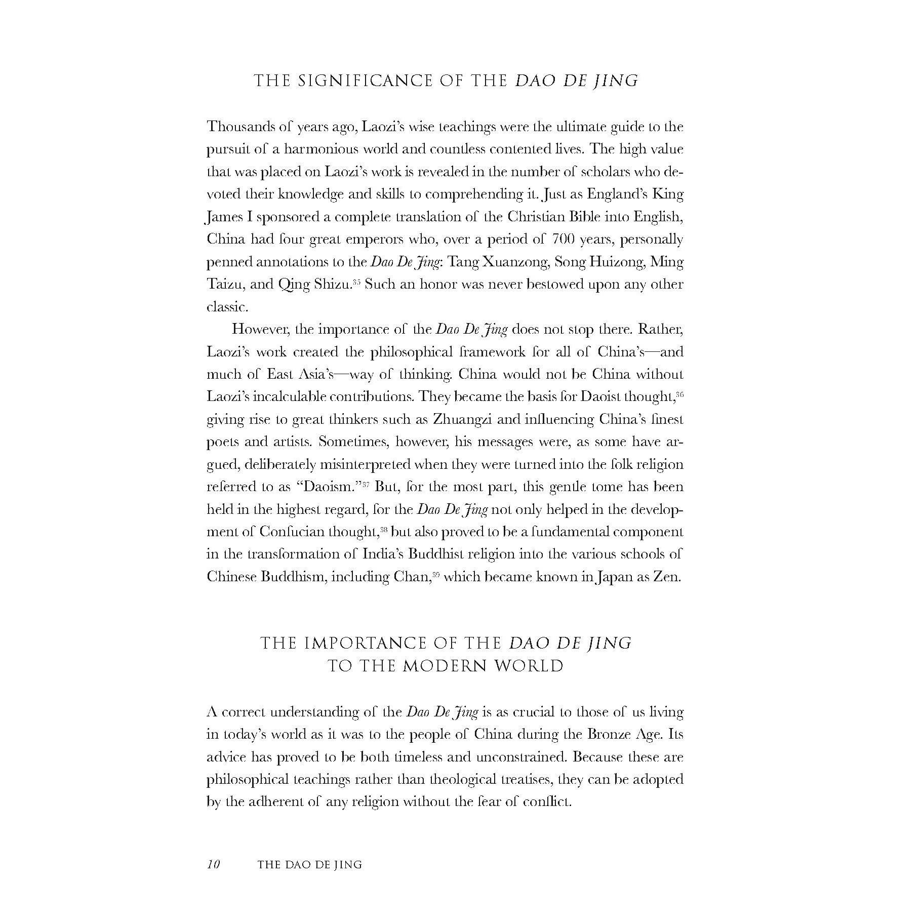 The Dao De Jing: Laozi's Book of Life: A New Translation from the Ancient Chinese