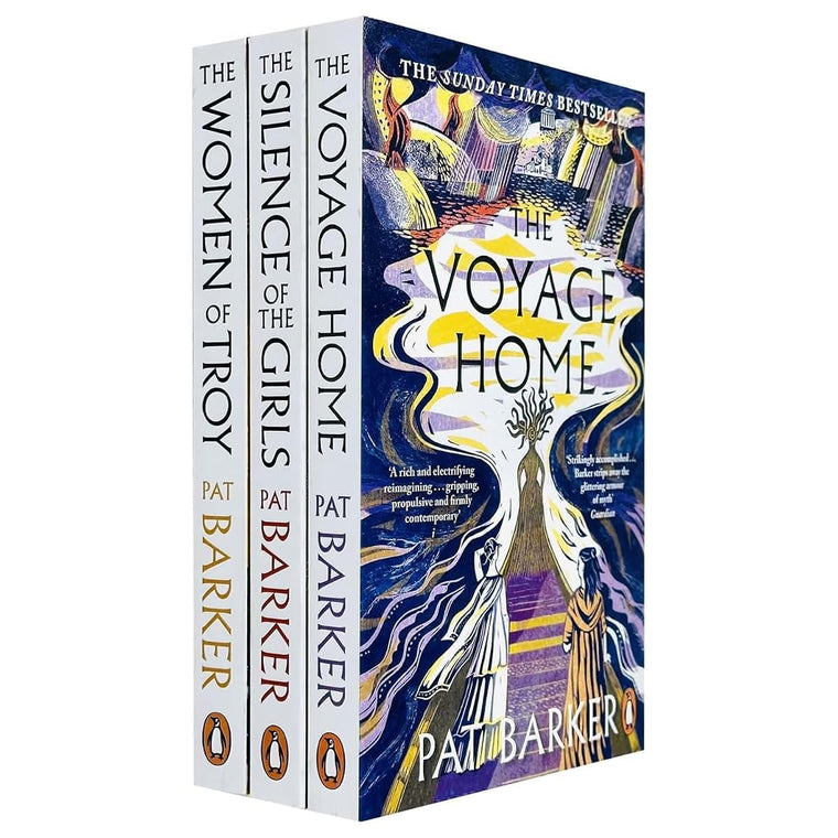 Women of Troy Series Collection 3 Books Set By Pat Barker (The Silence of the Girls, The Women of Troy & The Voyage Home)